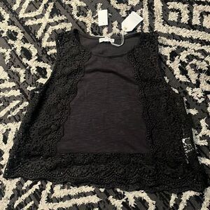 NWT Coco + James Lace Crop Tank